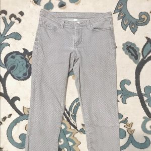 Banana Republic - cropped polka dot pants